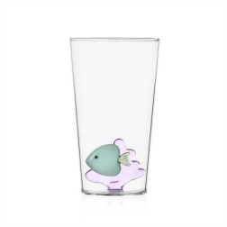 Bomboniera battesimo Ichendorf Milano bicchiere longdrink pesce verde