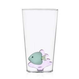 Bomboniera battesimo Ichendorf Milano bicchiere longdrink pesce verde