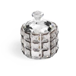 Bomboniera matrimonio Fantin argenti scatola cristallo diamante fumè