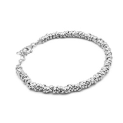 Bracciale rondelle argento 925