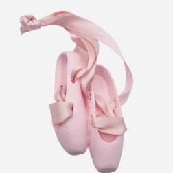 Bomboniera comunione coppia scarpe danza rosa