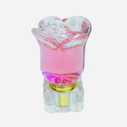 Bomboniera battesimo profumo rosa