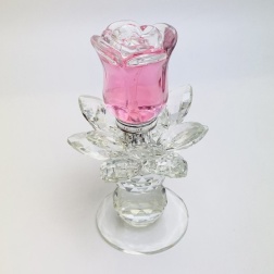 Bomboniera cresima profumo rosa cristallo mandorle Duplicato