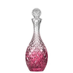 Bomboniera battesimo Fantin argenti bottiglia rosa sfumato
