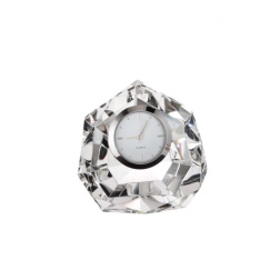 Bomboniera battesimo Fantin argenti orologio cristallo diamante