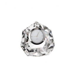 Bomboniera nozze argento Fantin argenti orologio cristallo diamante