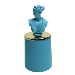 Bomboniera cresima Chiaraela candela Artemide tiffany