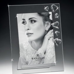 Bomboniera matrimonio Ranoldi portafoto cuori