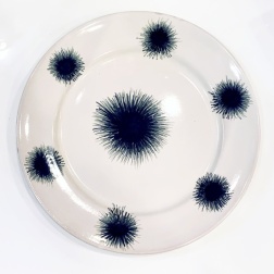 Bomboniera per matrimonio piatto ceramica di Vietri ricci