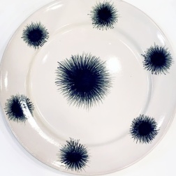 Bomboniera per matrimonio piatto ceramica di Vietri ricci