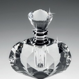 Bomboniera cresima Ranoldi boccetta profumo cristallo
