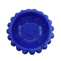 Bomboniera matrimonio ciotola pigna blu