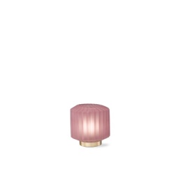 Bomboniera battesimo Fantin argenti lampada rosa
