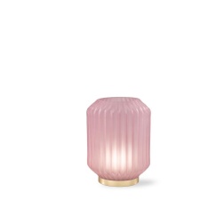 Bomboniera matrimonio Fantin argenti lampada rosa grande