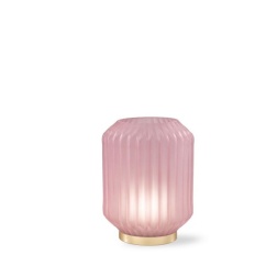 Bomboniera matrimonio Fantin argenti lampada rosa grande