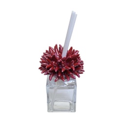 Bomboniera cresima profumatore anemone rosso